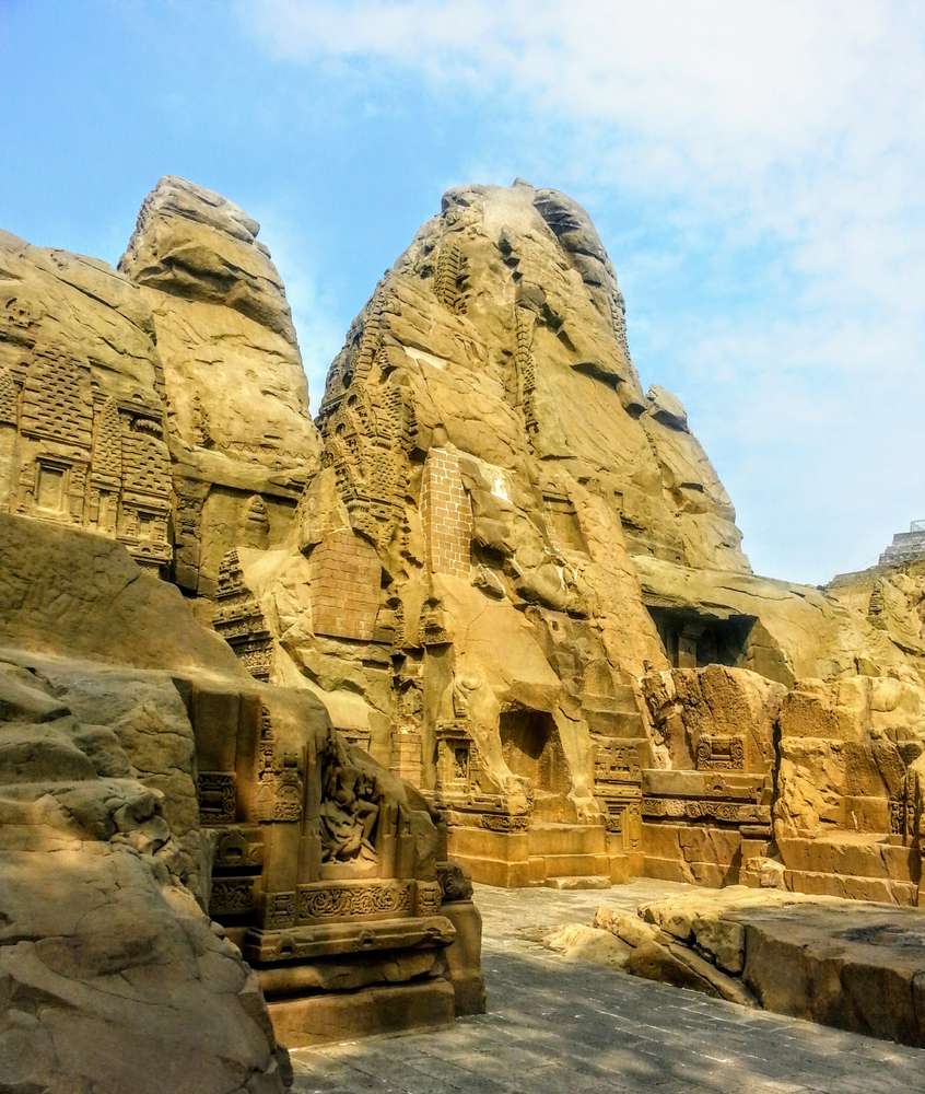 Masroor Rock Cut Temple