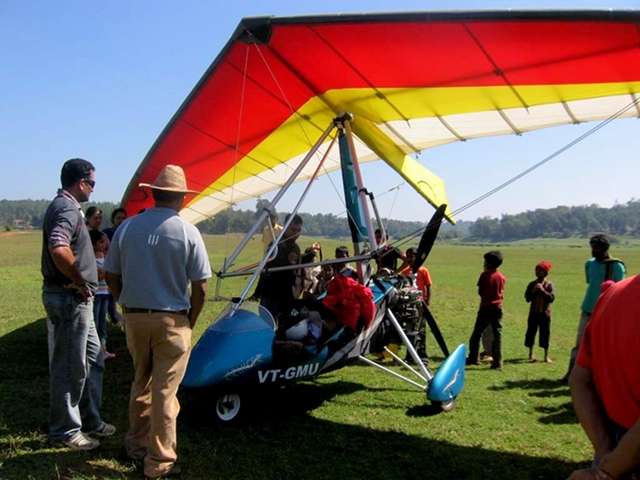 Microlight Flying in Coorg
