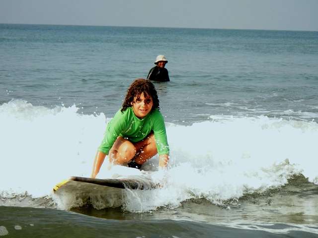 Surfing Lesson, Goa