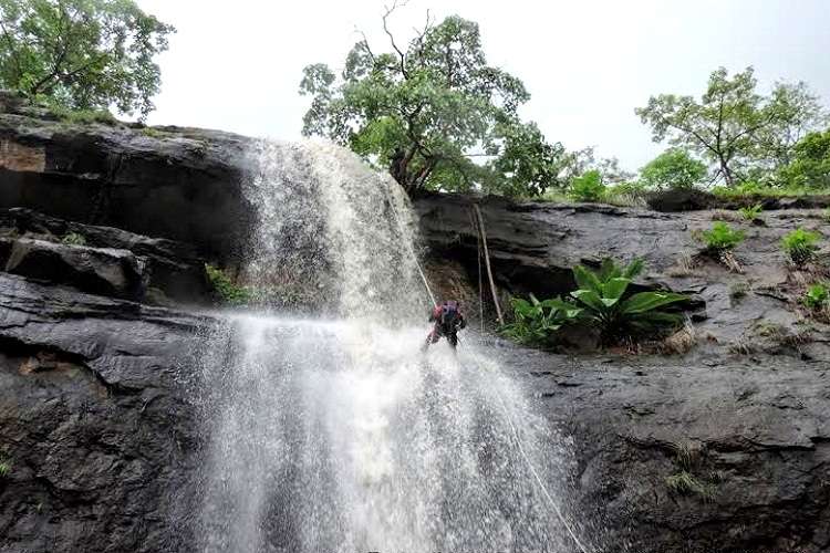 Waterfall Rappelling and Trekking at Madap Waterfalls, Khopoli