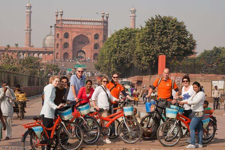 Shah Jahan Bicycle Tour, Old Delhi