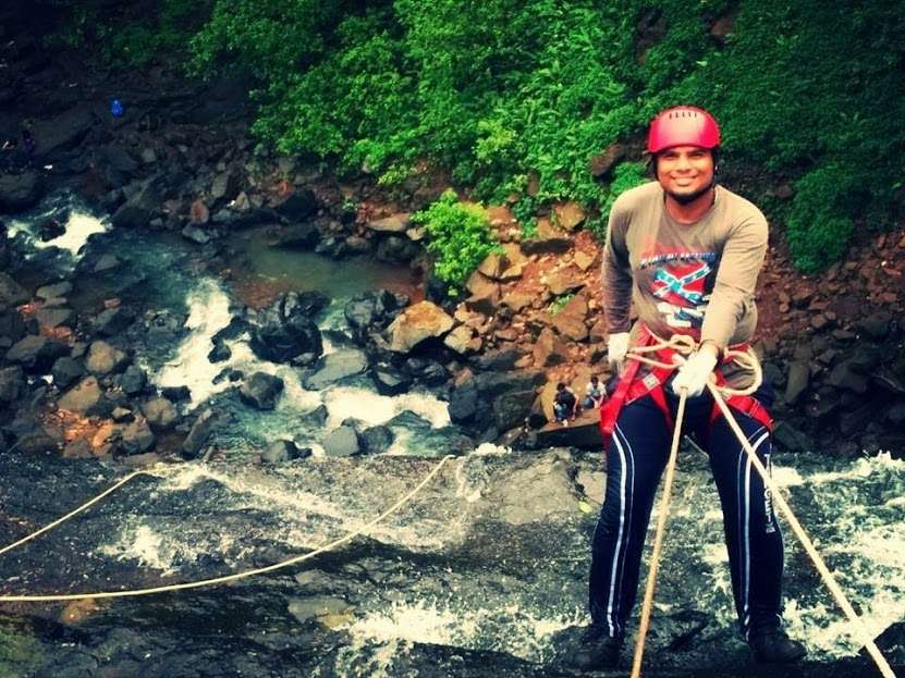 Waterfall Rappelling and Flying Fox at Vihigaon