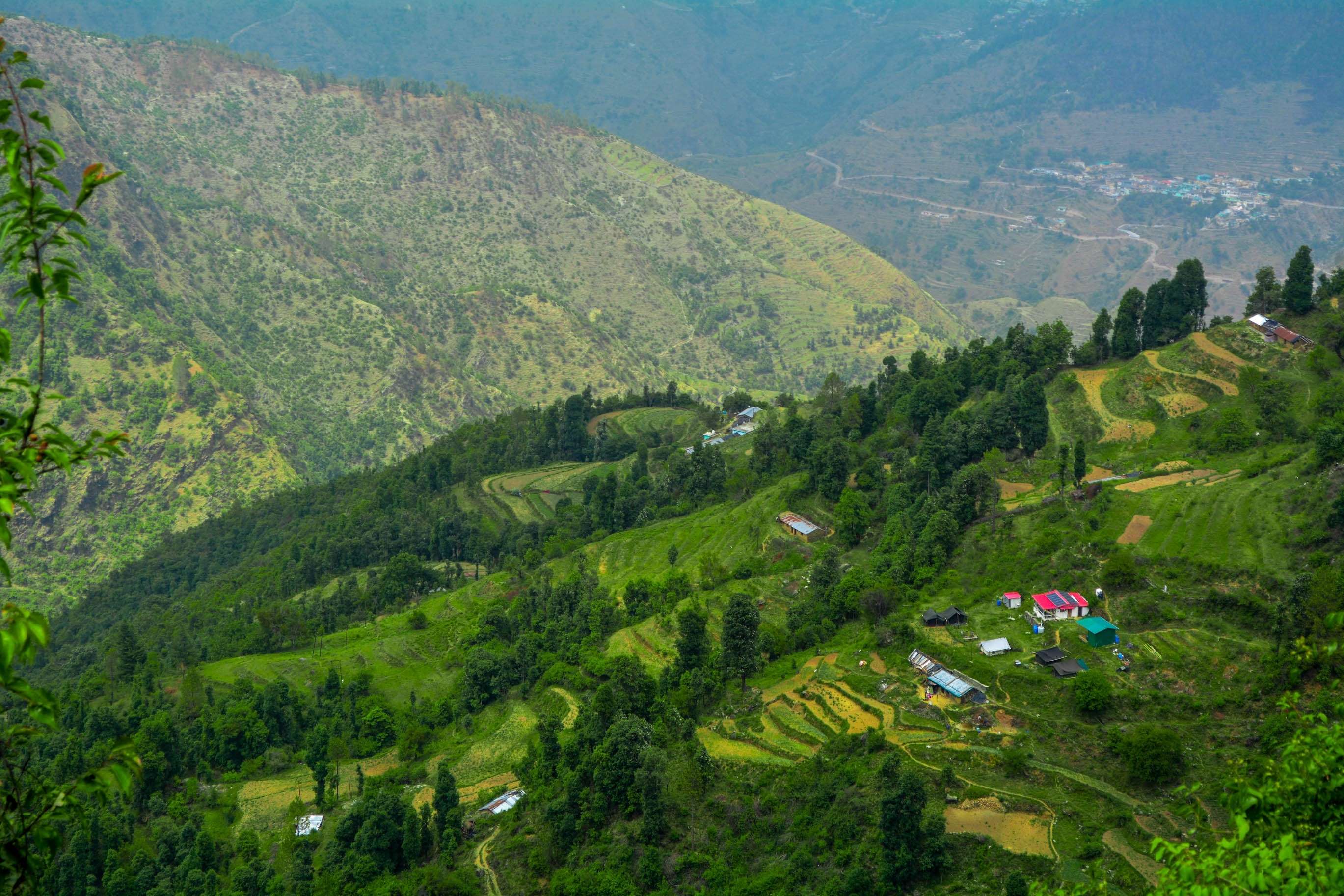 Dhanaulti: Eco parks of Amber and Dhara