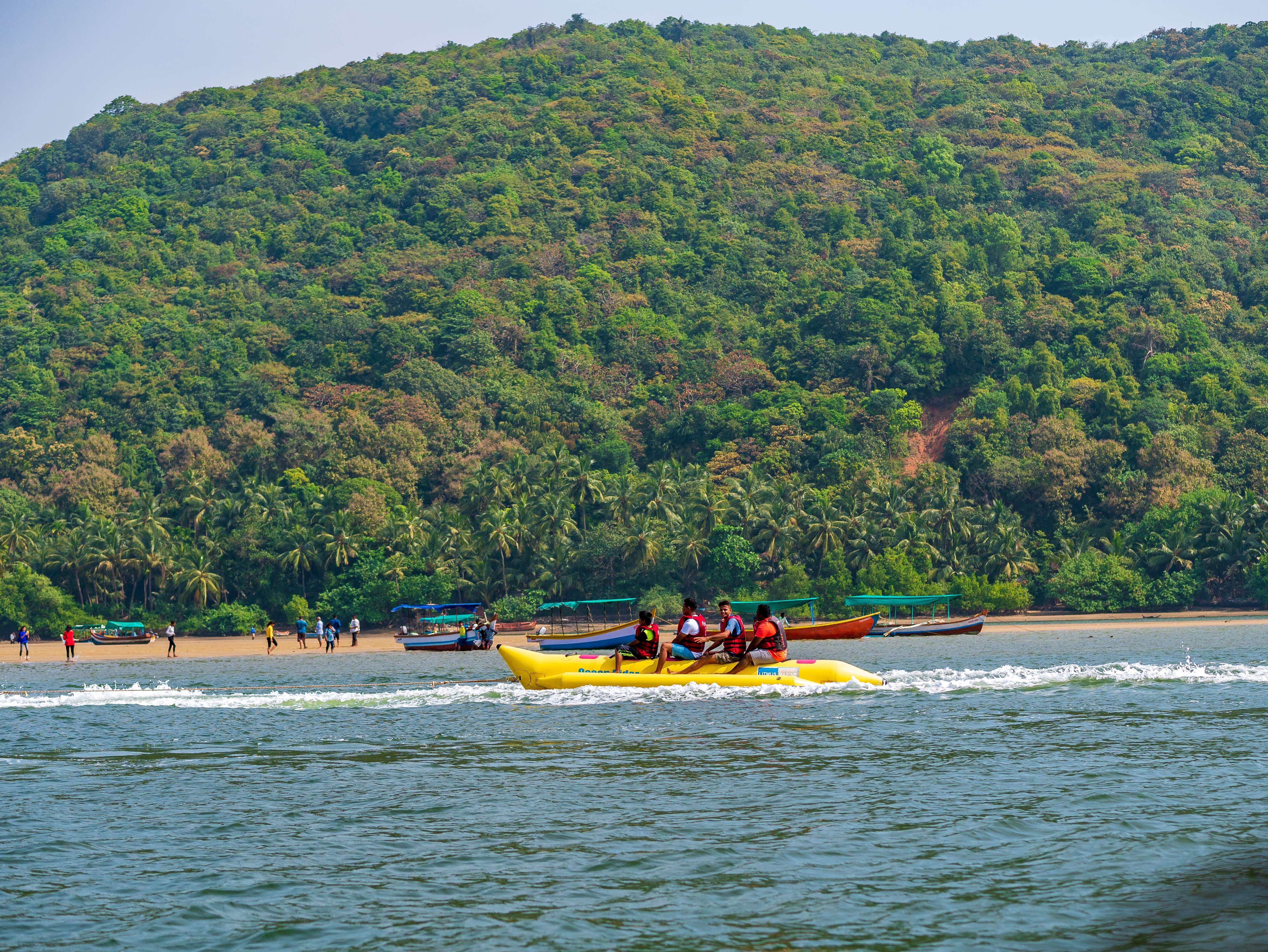 Banana & Bumper Boat Rides in Tarkarli