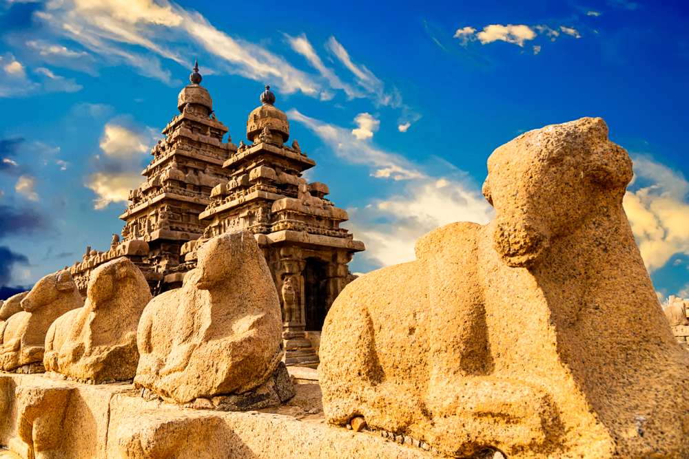 Mahabalipuram- 352 km from Bangalore