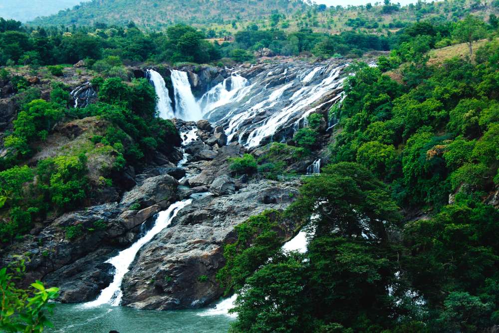 Shivanasamudra Falls, Mandya (130 km from Bangalore)