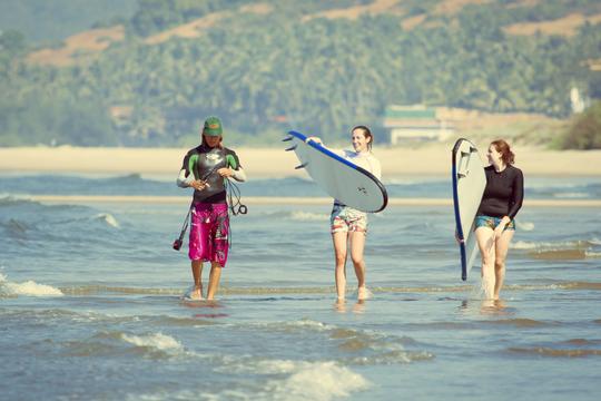 Surfing Lessons in Goa, Book Online & Get 900 Cashback!