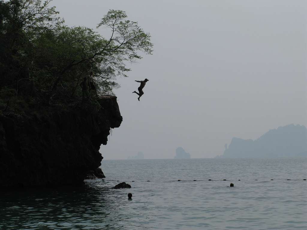 Cliff Jumping