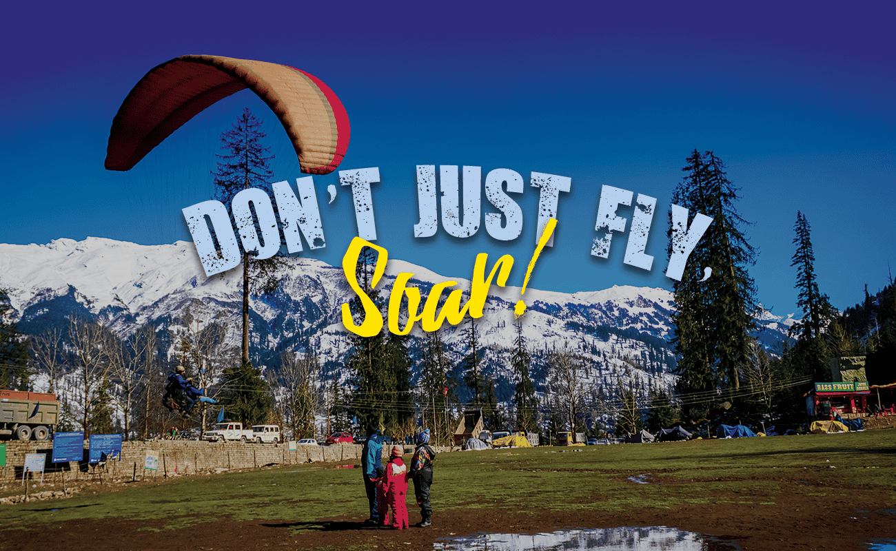 Paragliding in Kullu Manali, Flat 13% off