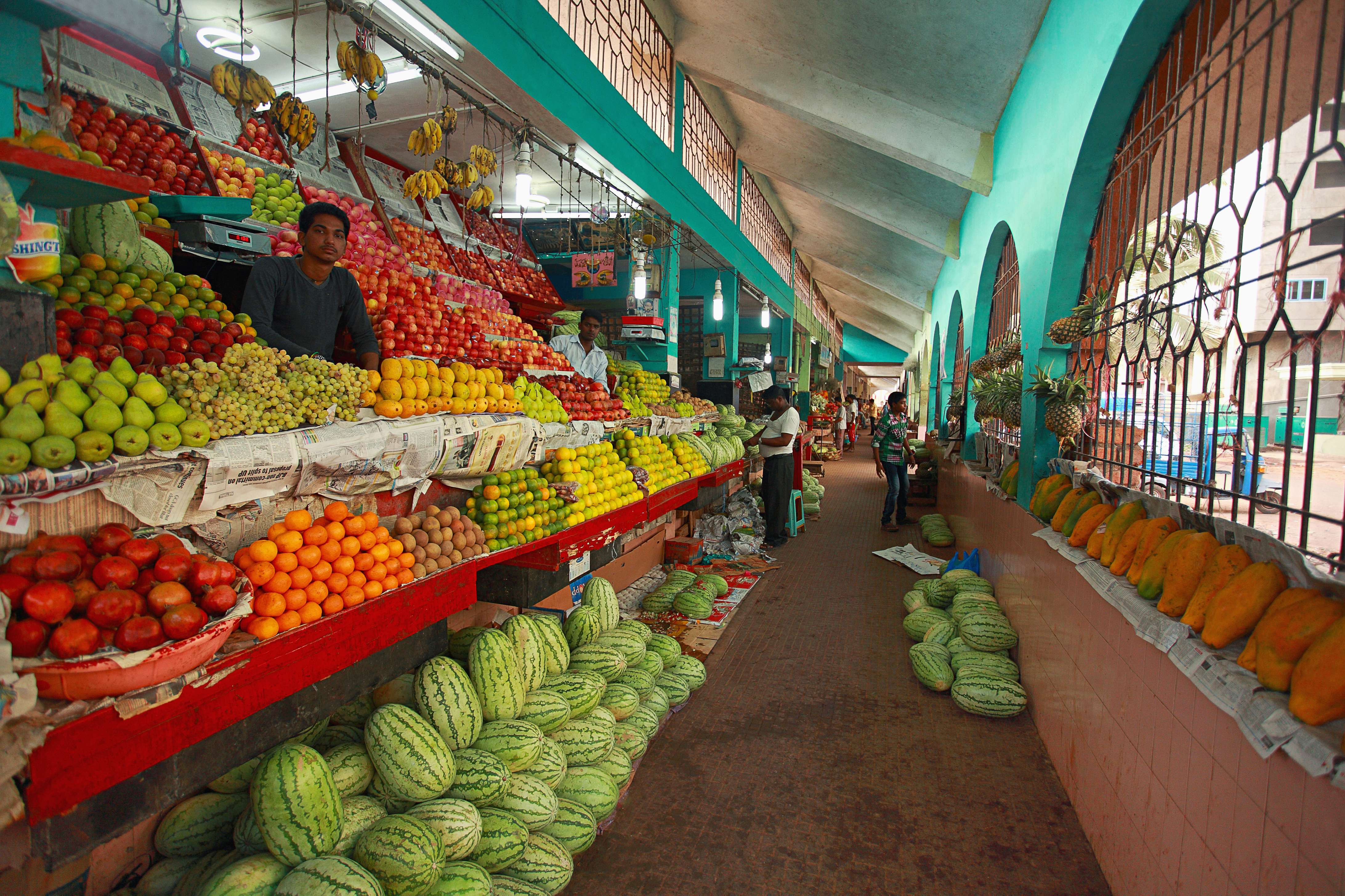 Shopping In Covered Market Margao