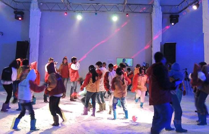 A Cool Evening at Snow City