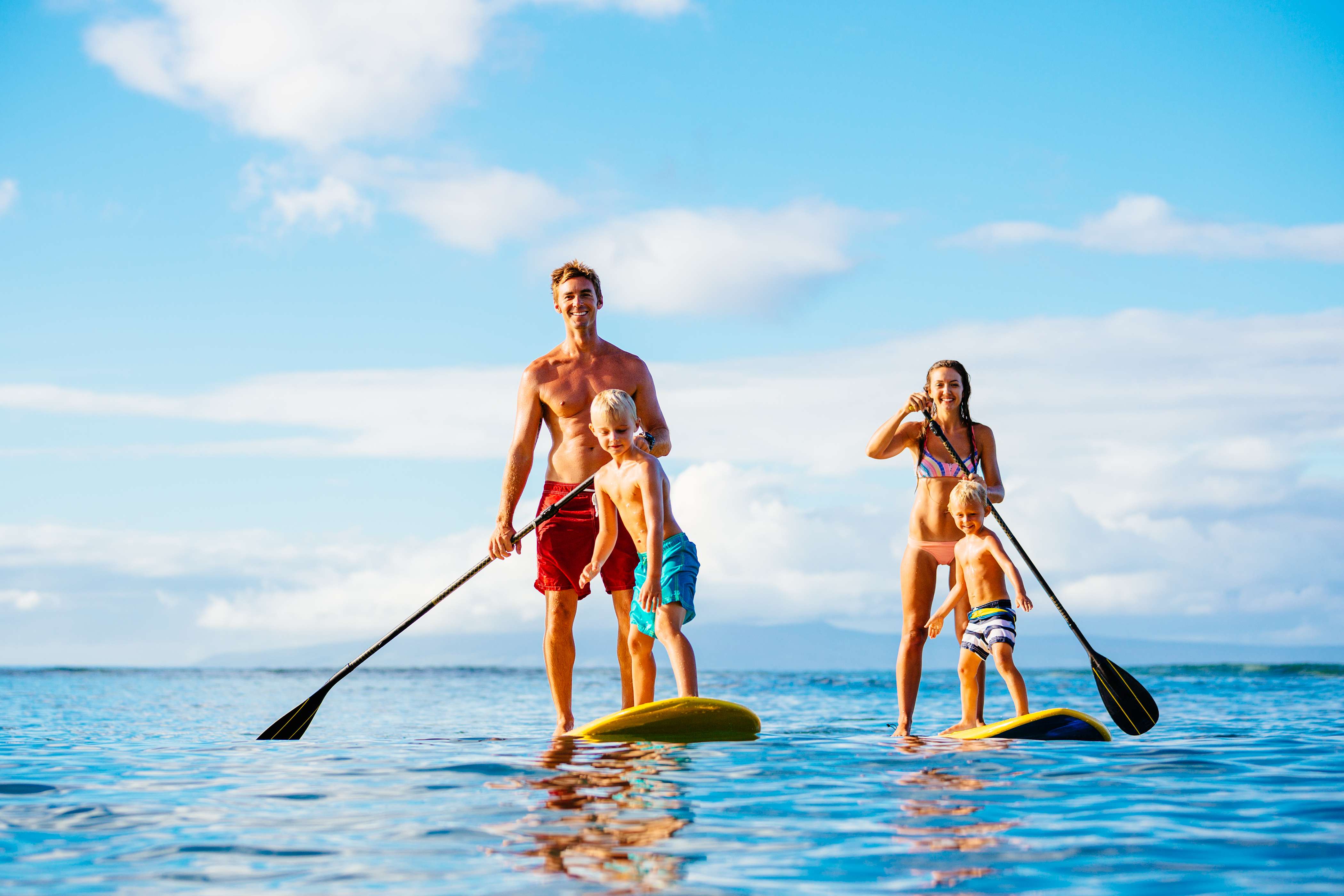 Stand Up Paddle Boarding in Belle Mare