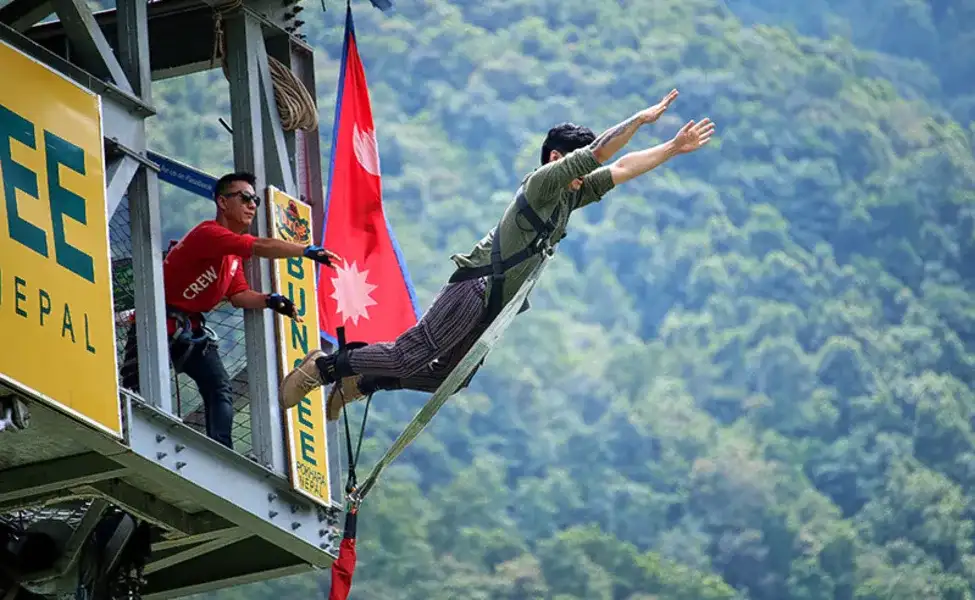 Bungee Jumping in Nepal | Book Now @ Flat 25% off