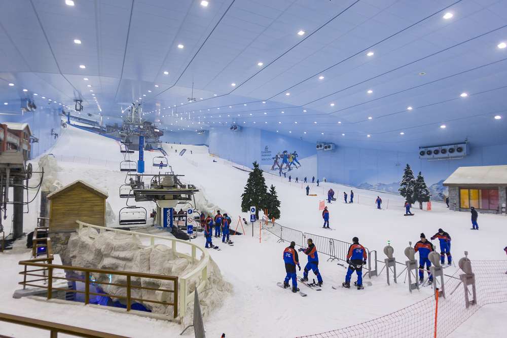 Enjoy Skiing at Ski Dubai
