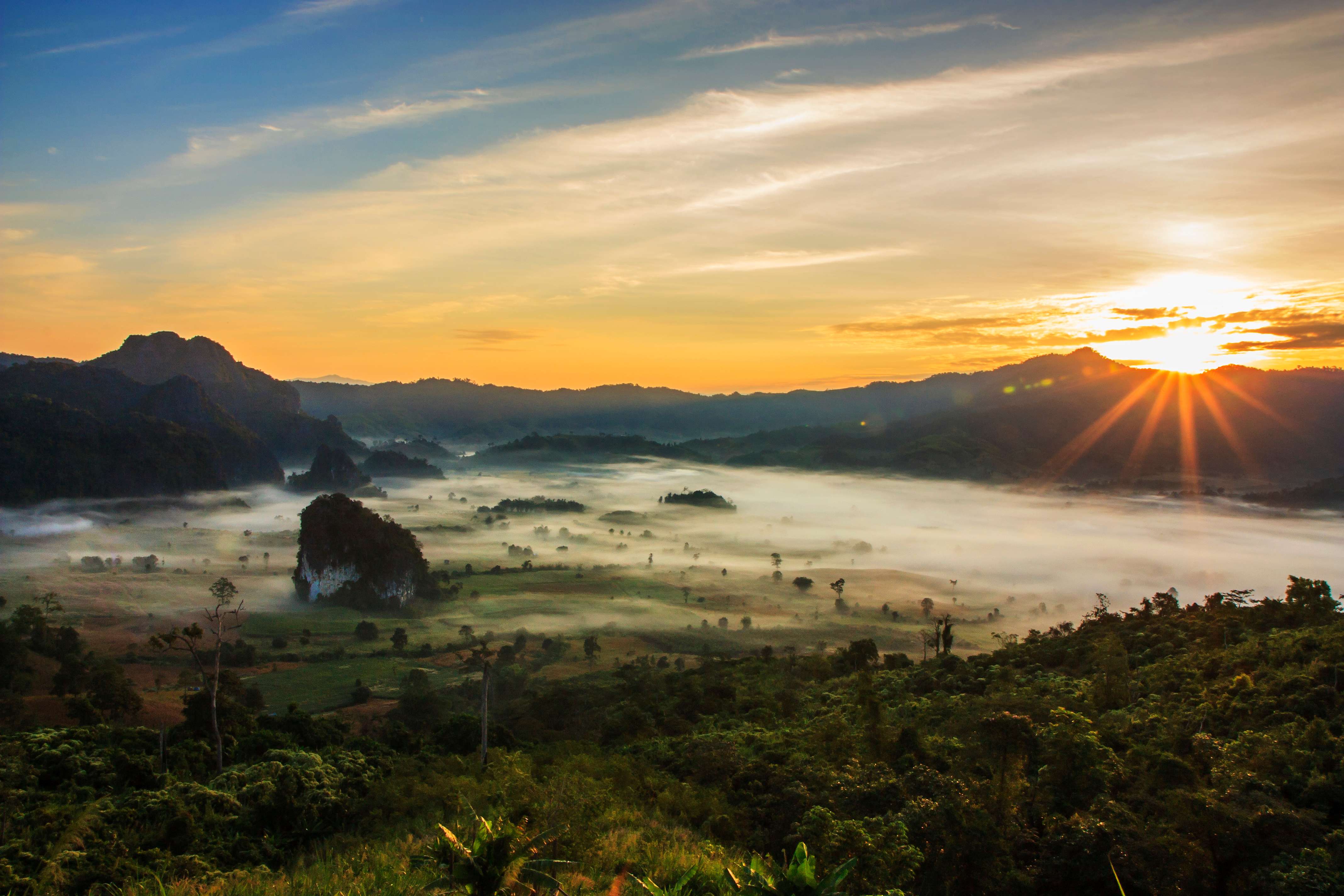 Trekking in Phu Lang Ka