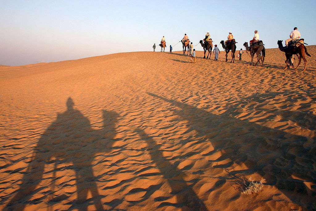 Dune Bashing and Camel Safari in Jaisalmer
