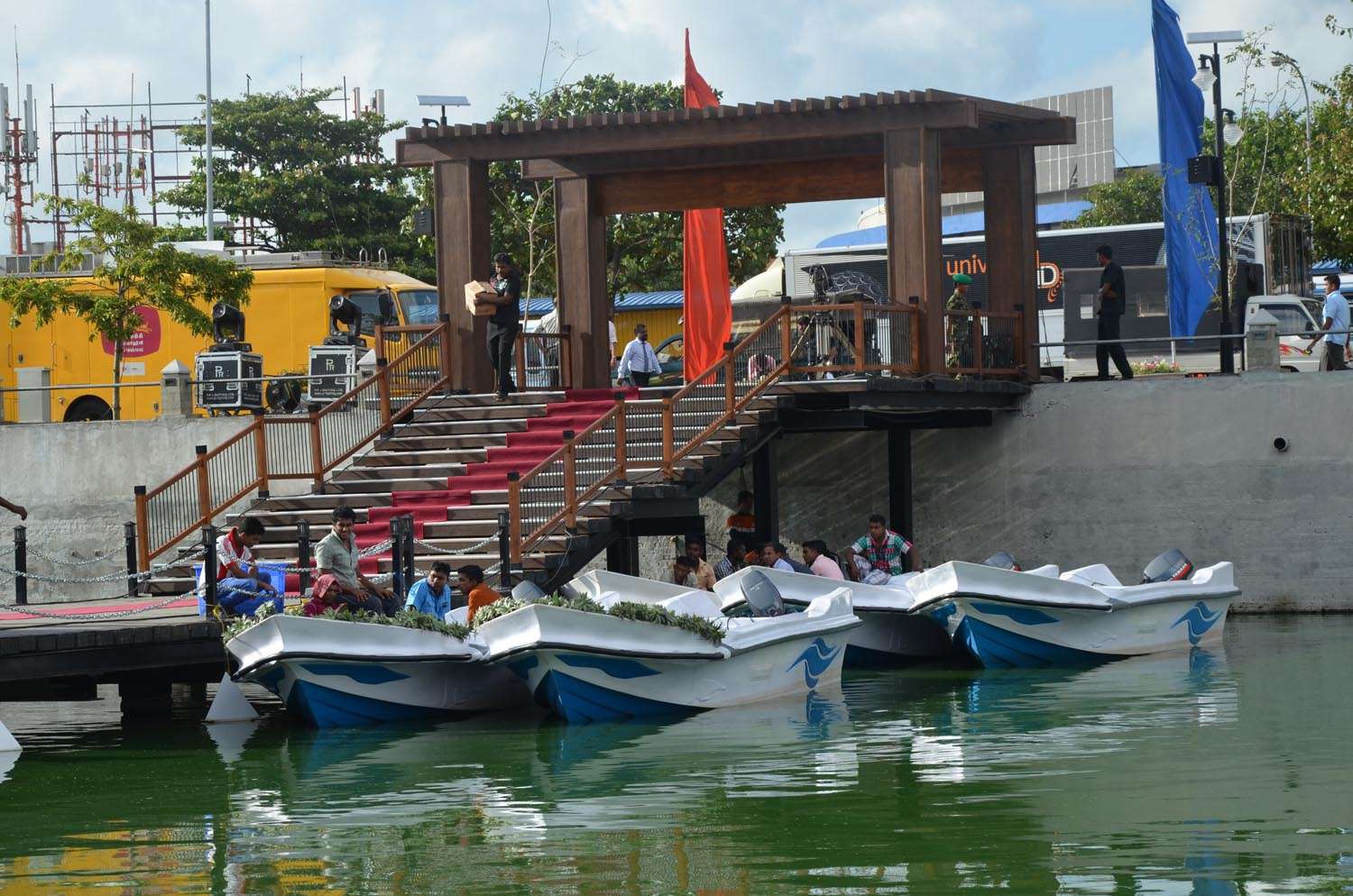Duck Paddle Boating at Beira Lake