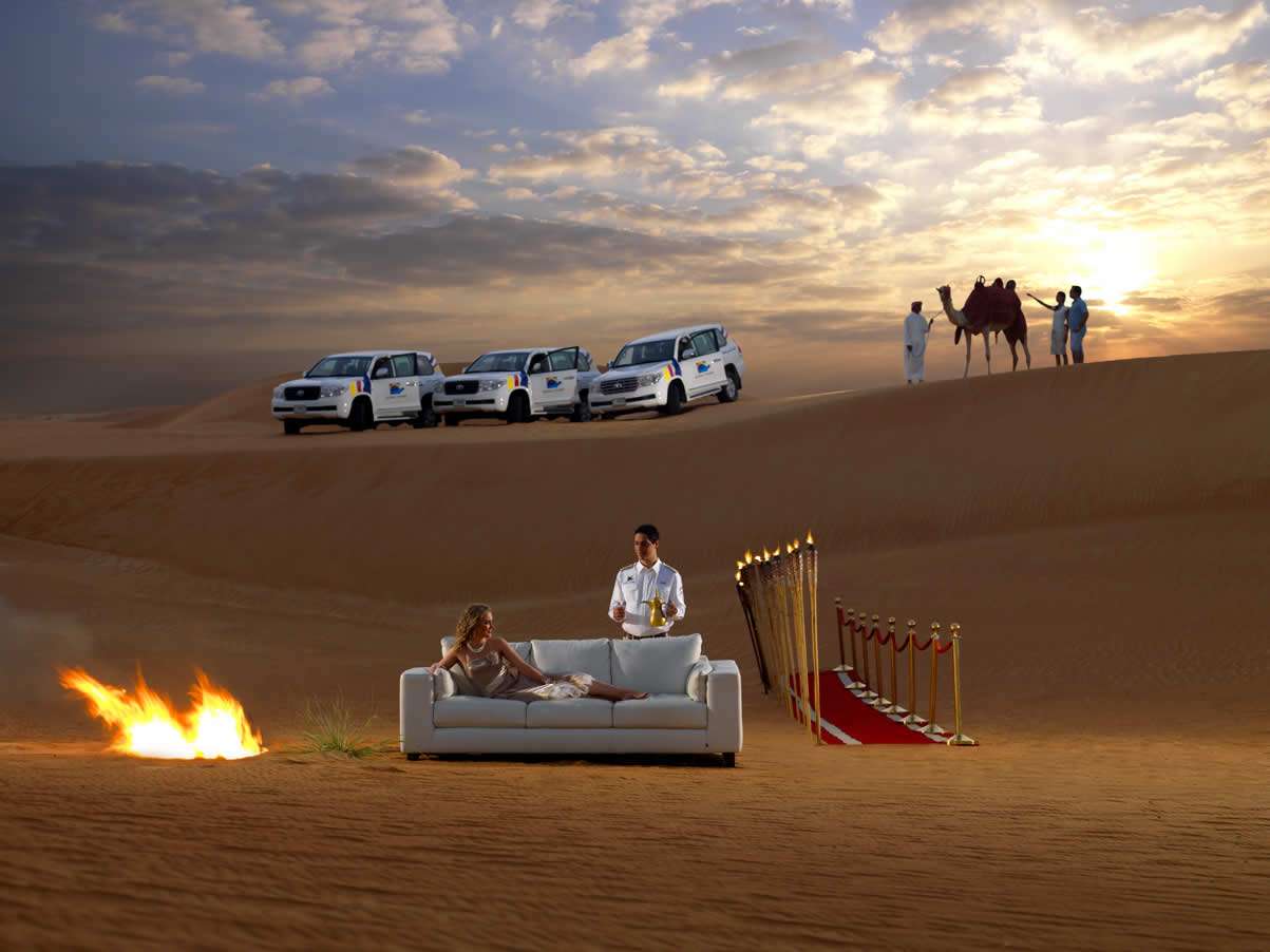 Luxury Dinner in Desert