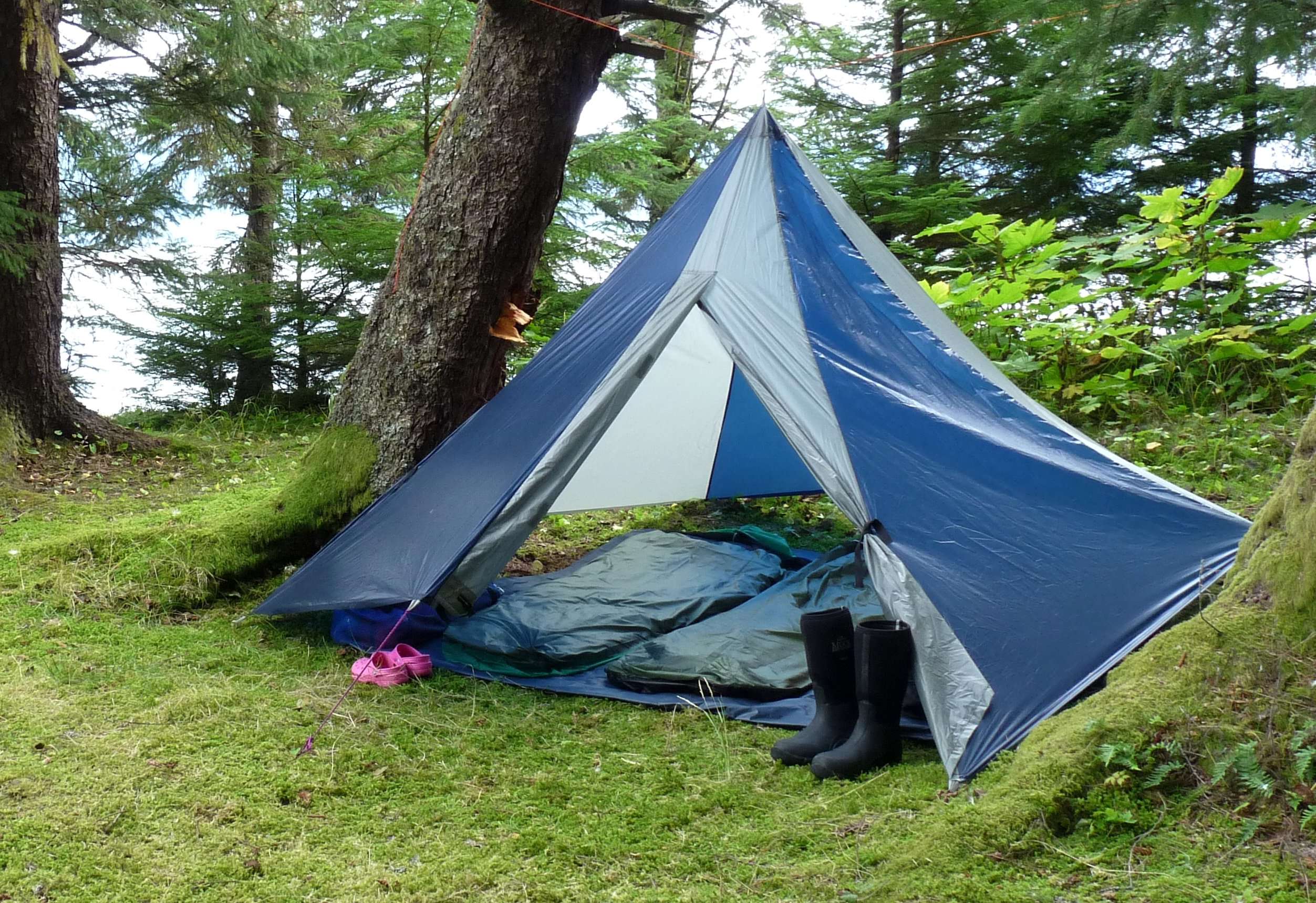 Camping in Kitugala Forest Reserve