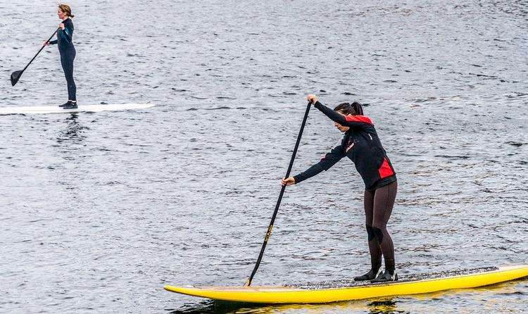 Stand Up Paddle-boarding in Phewa Lake