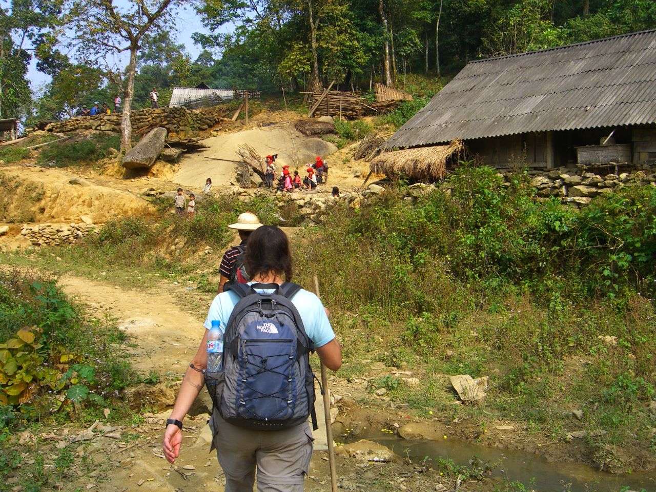 Trekking around Nam Tso Lake