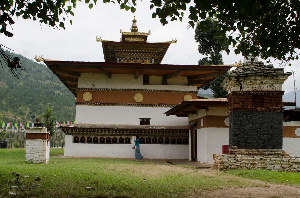 Pray at Chimi Lhakhang Temple (Punakha)