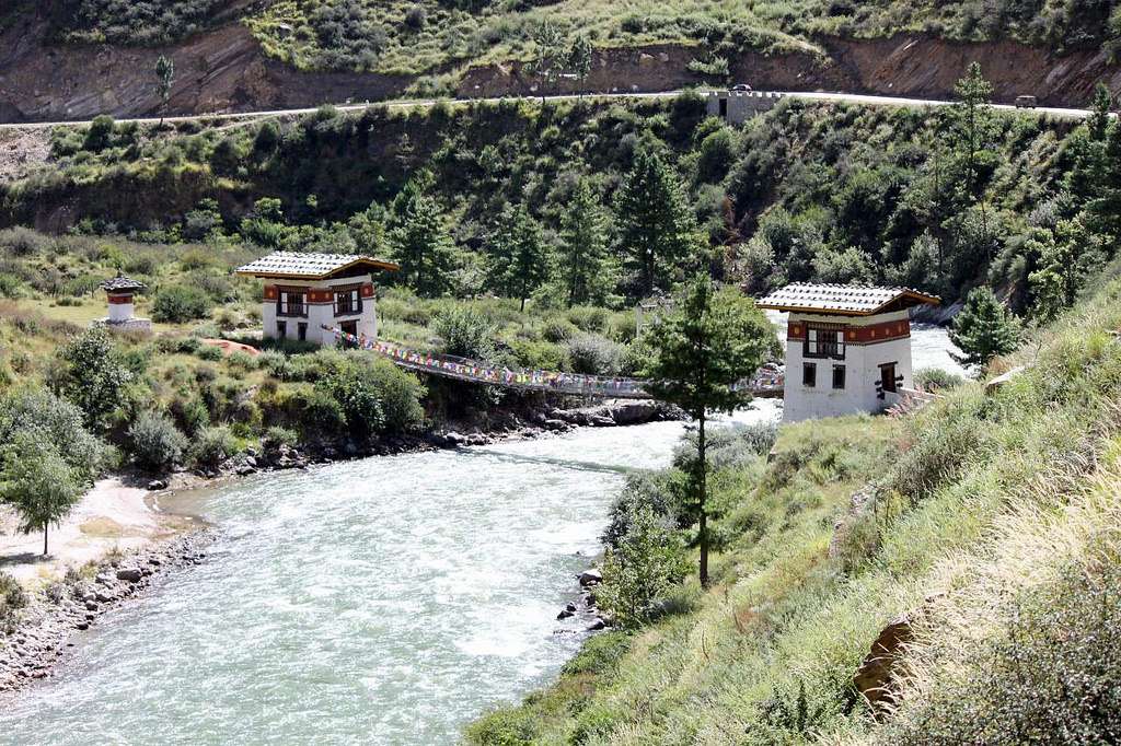 Tachogang Lhakhang Bridge