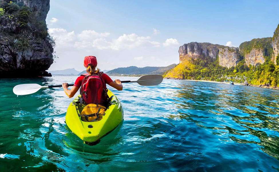 Canoeing in Ao Thalane
