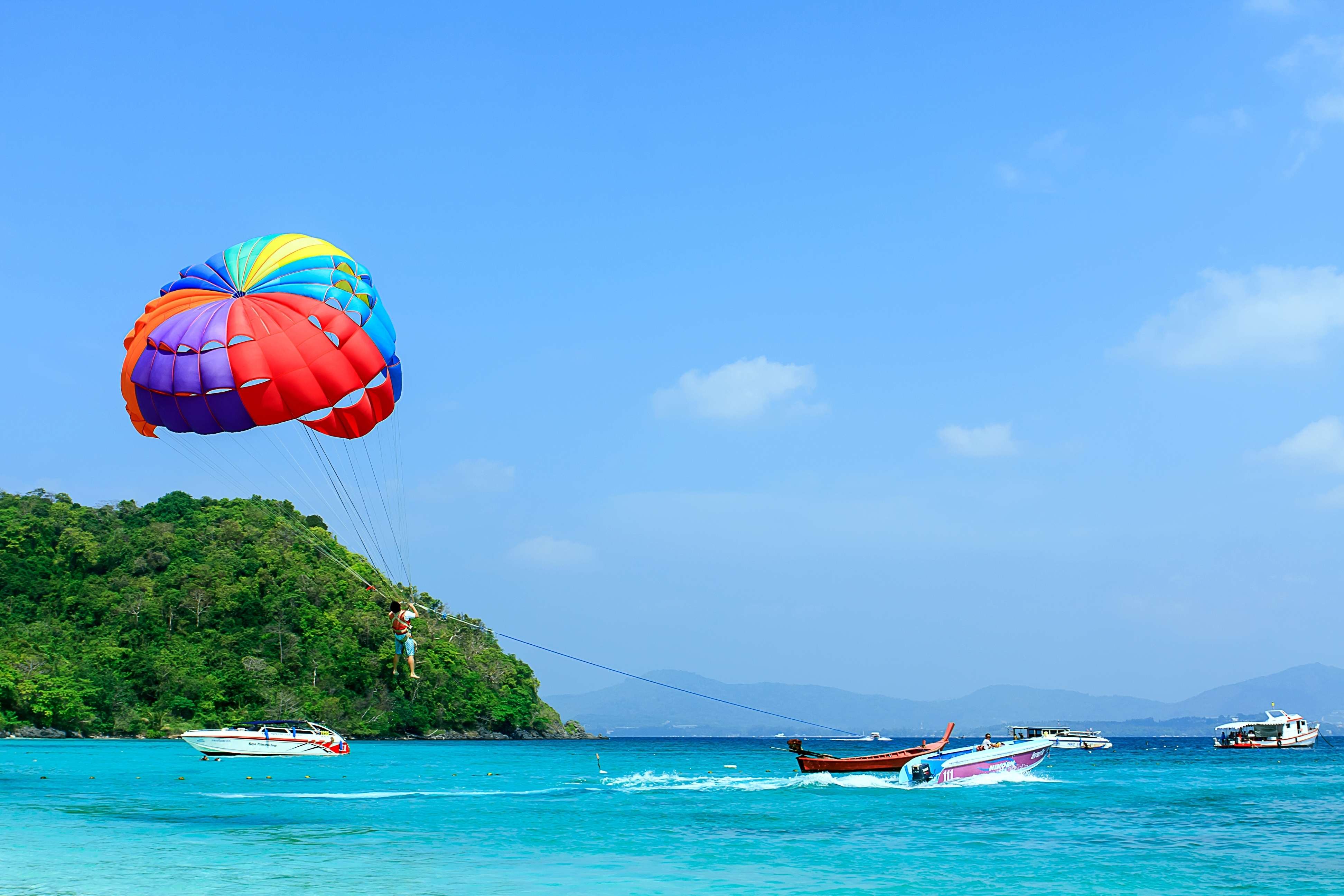 Fun-filled Parasailing