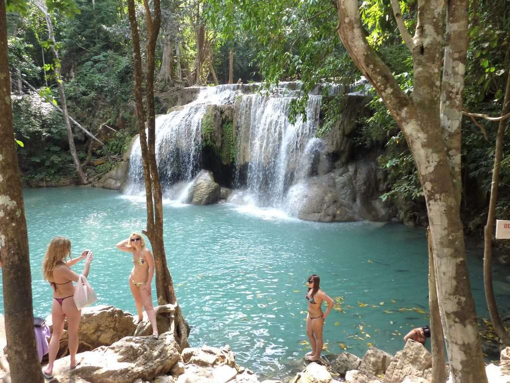 Erawan Waterfall, Bangkok