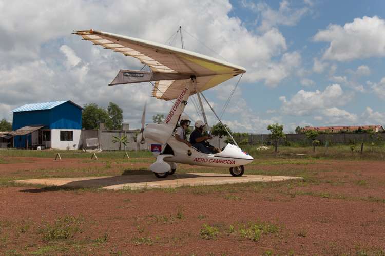 Microlight Flying