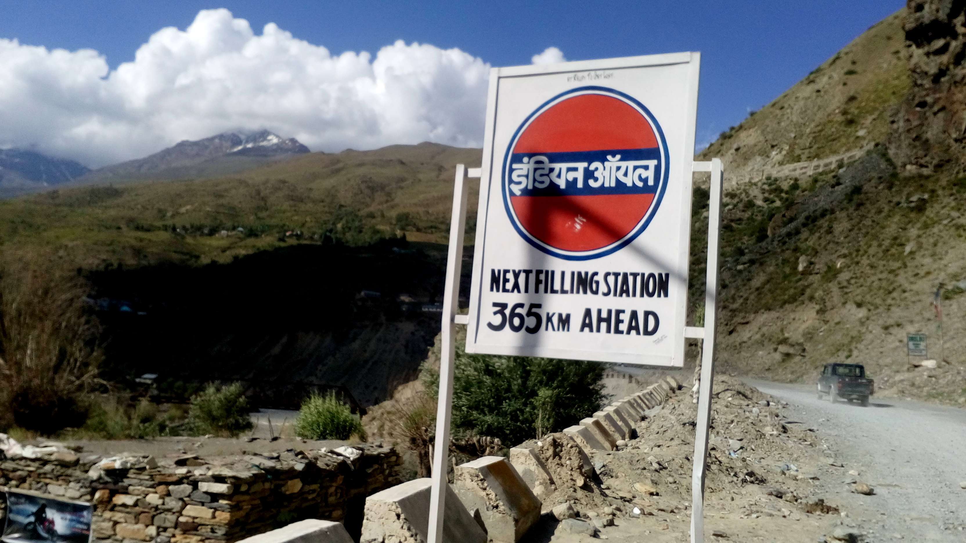 Petrol Pumps on Manali – Leh Highway