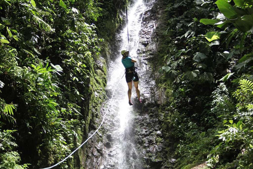 Waterfall Rappelling