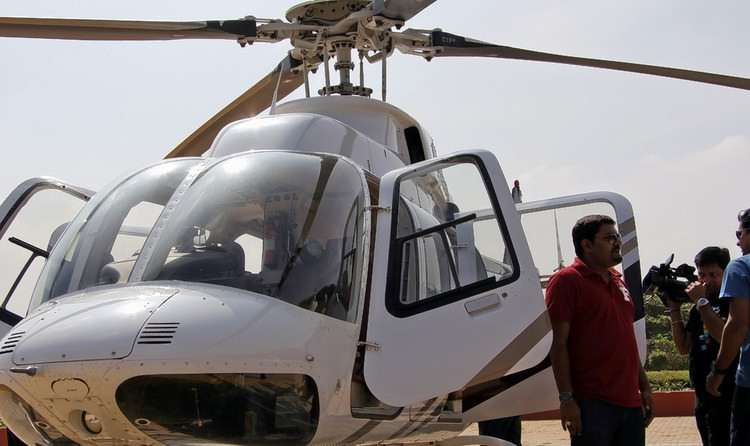 Helicopter Ride in Sikkim