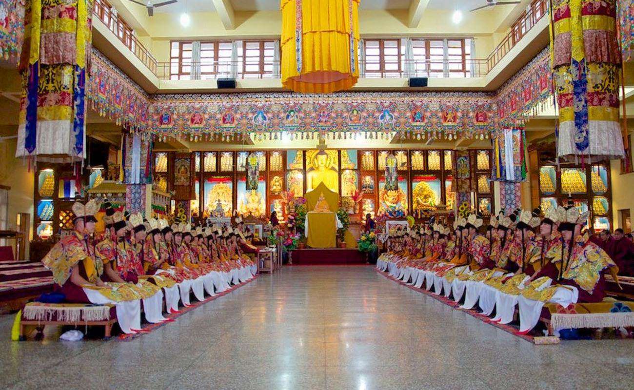 Meditate at Gyuto Monastery