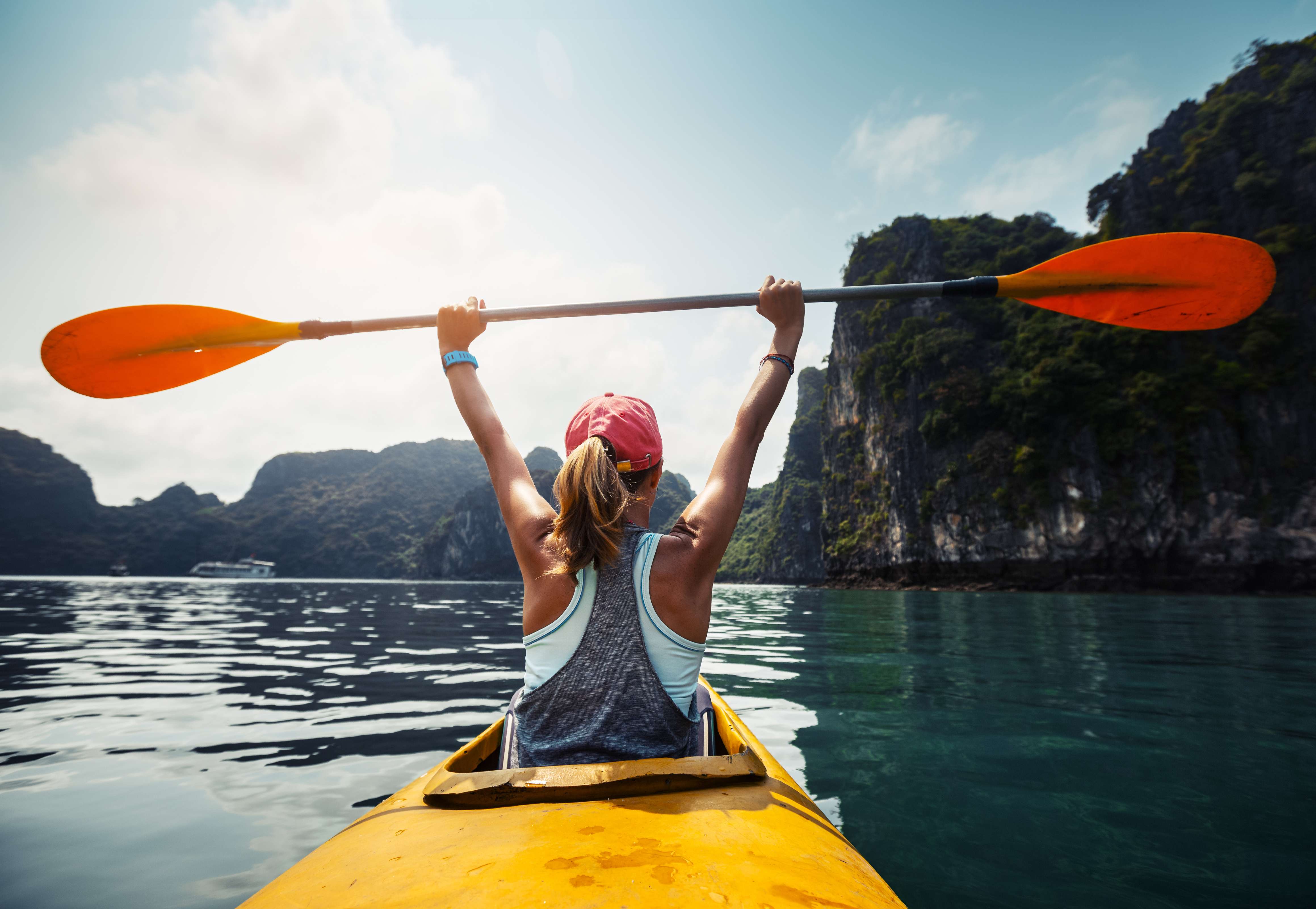 Kayaking in Saigon River