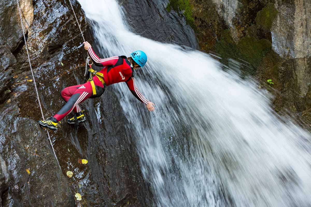 Canyoning in Rupa Taal 