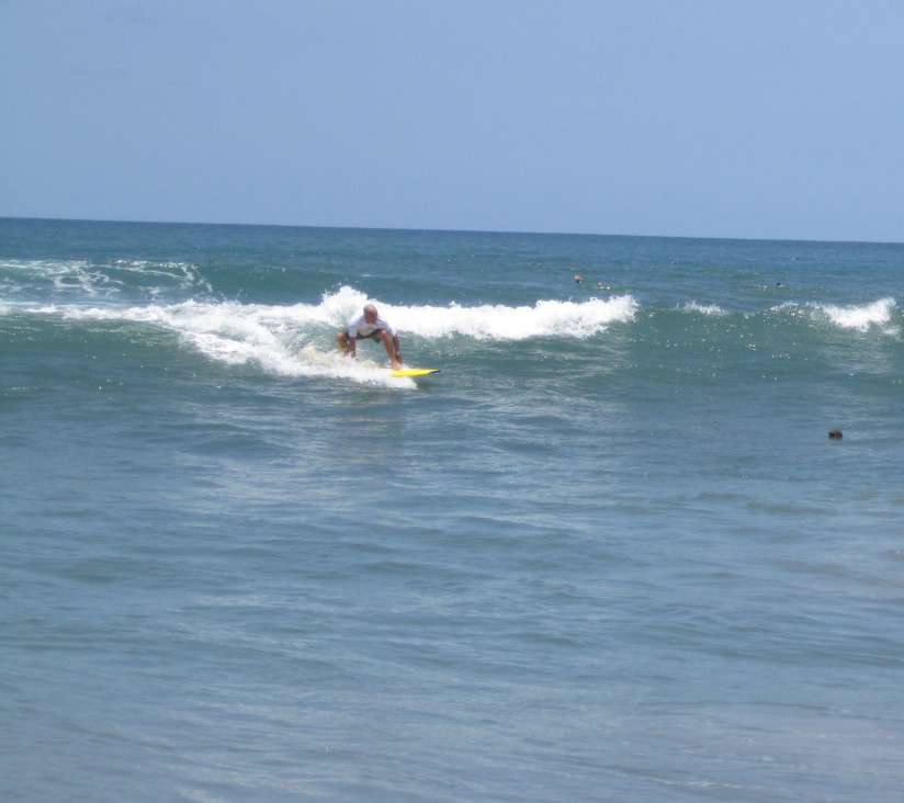 Go surfing at Echo Beach