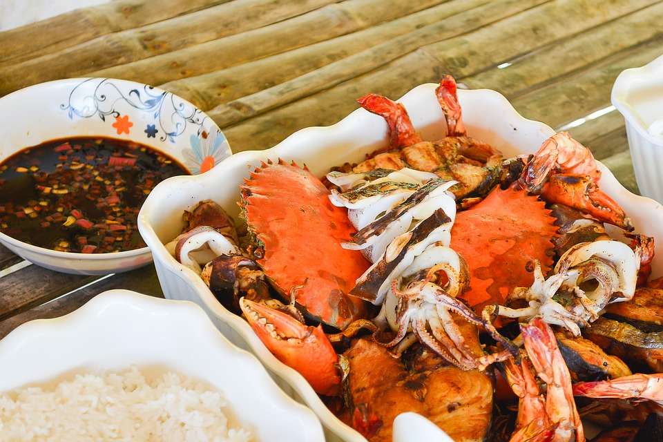 Enjoy a Seafood Barbeque On The Beach