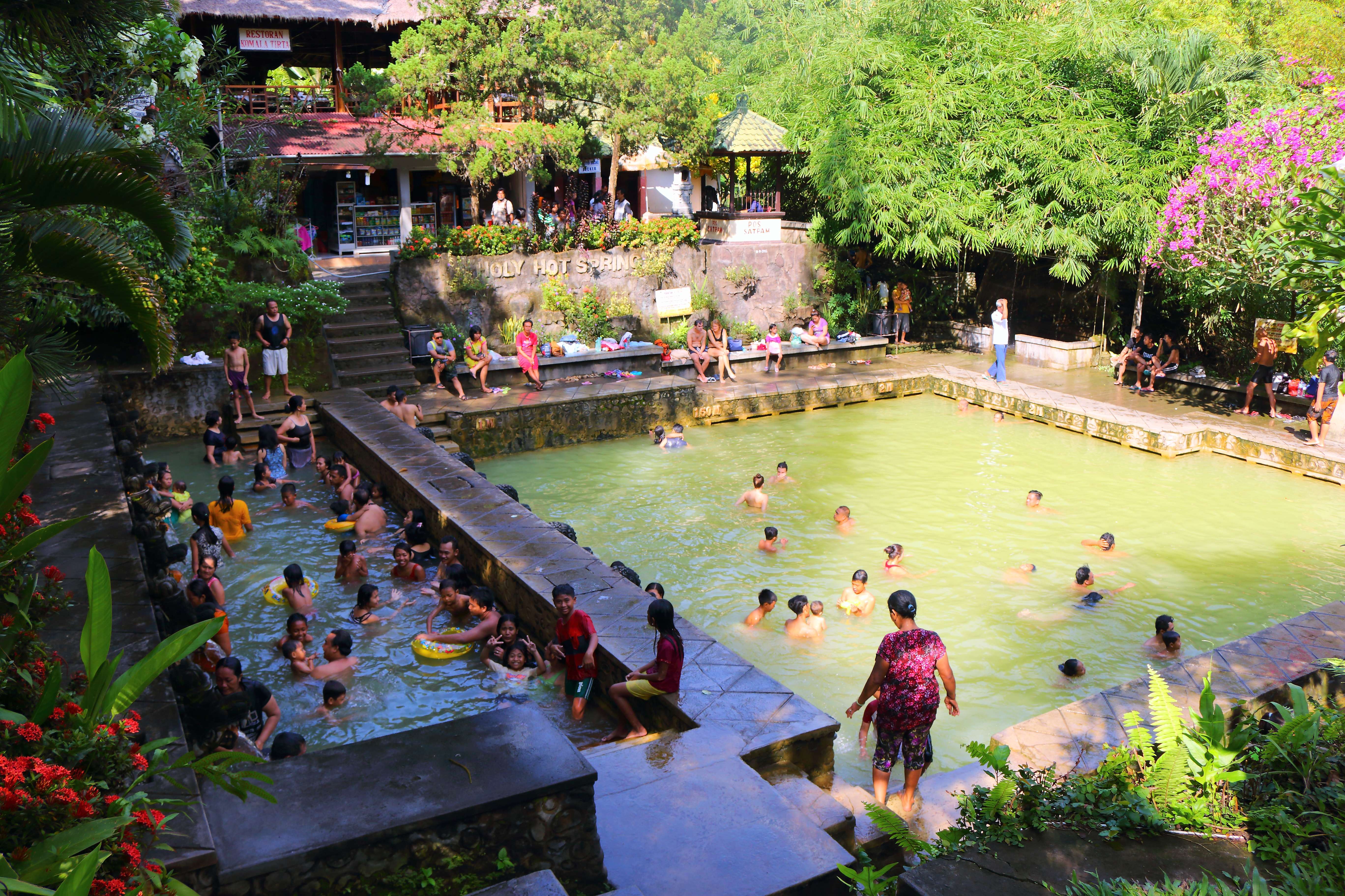 Soaking in Hot Springs