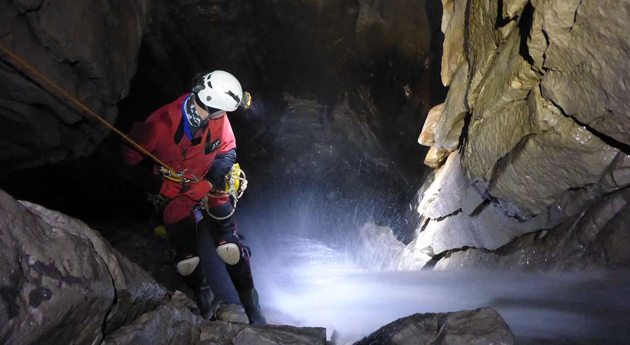 Caving in the North Lha-Ri-Nying Phu