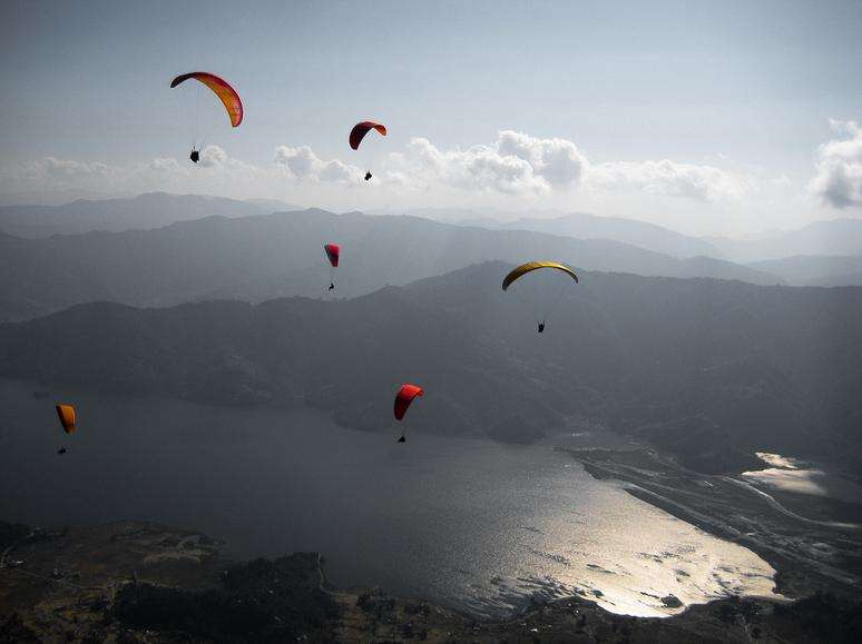 Paragliding in Gangtok