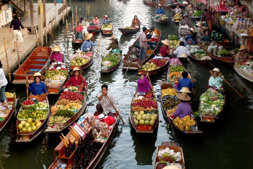 Taling Chan Floating Market
