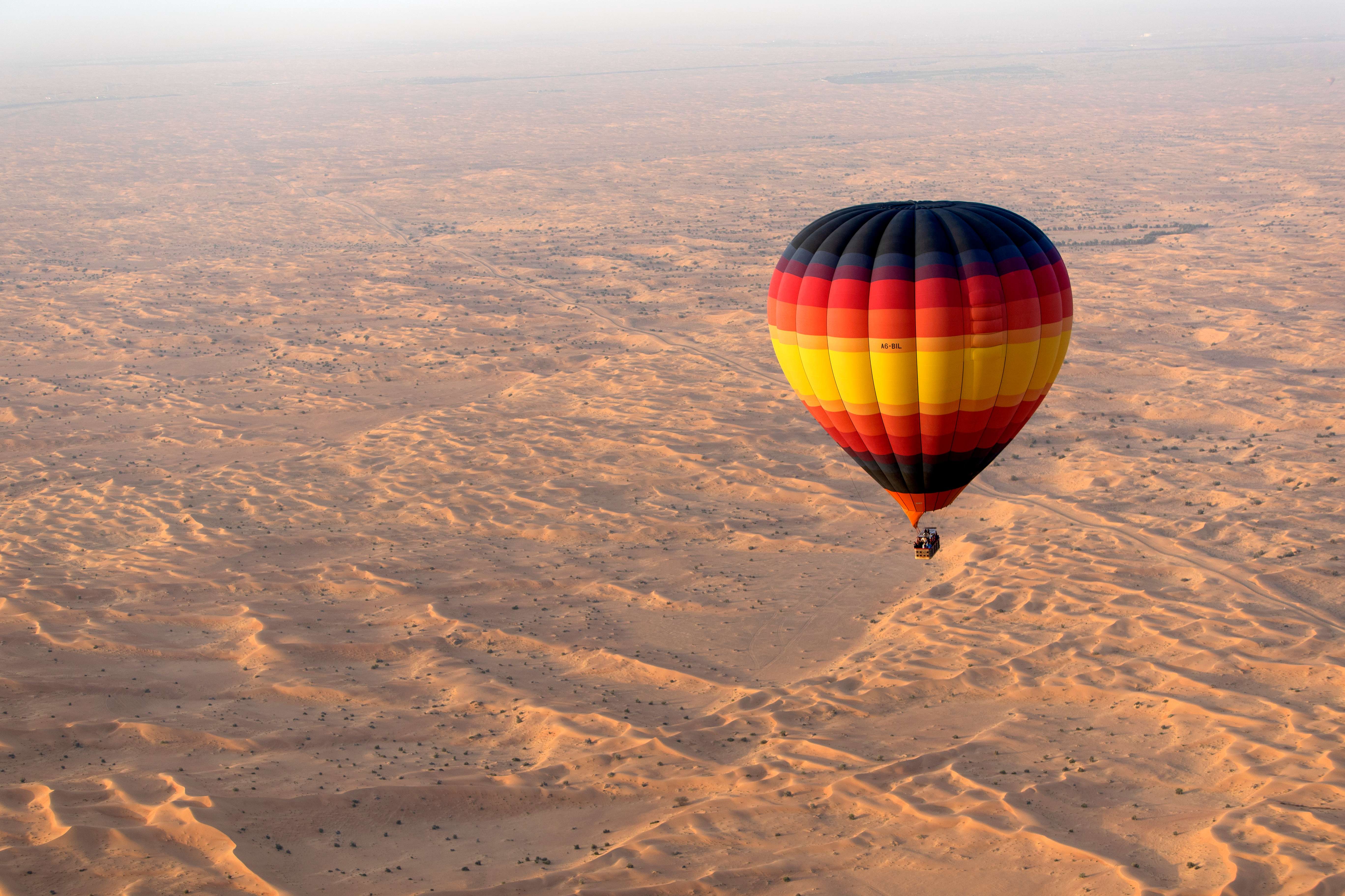 Hot Air Balloon Desert Safari