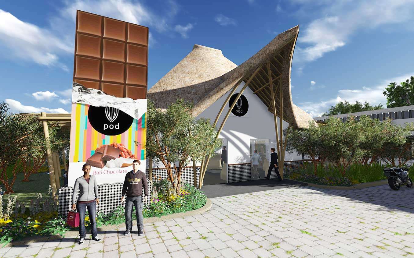Pod chocolate factory