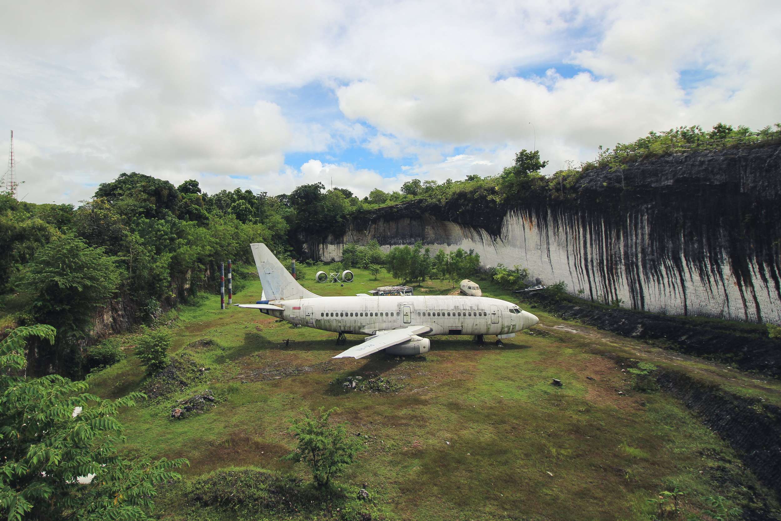 Explore the Abandoned Plane