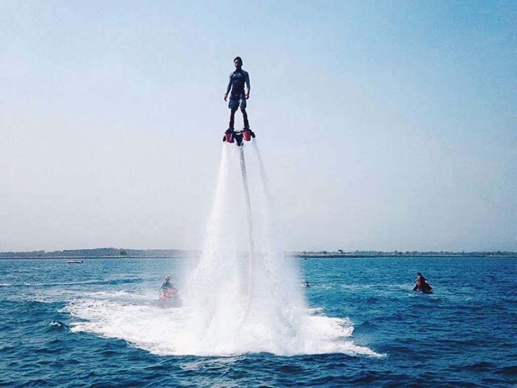 Experience the Thrill of Flyboarding at Nusa Dua