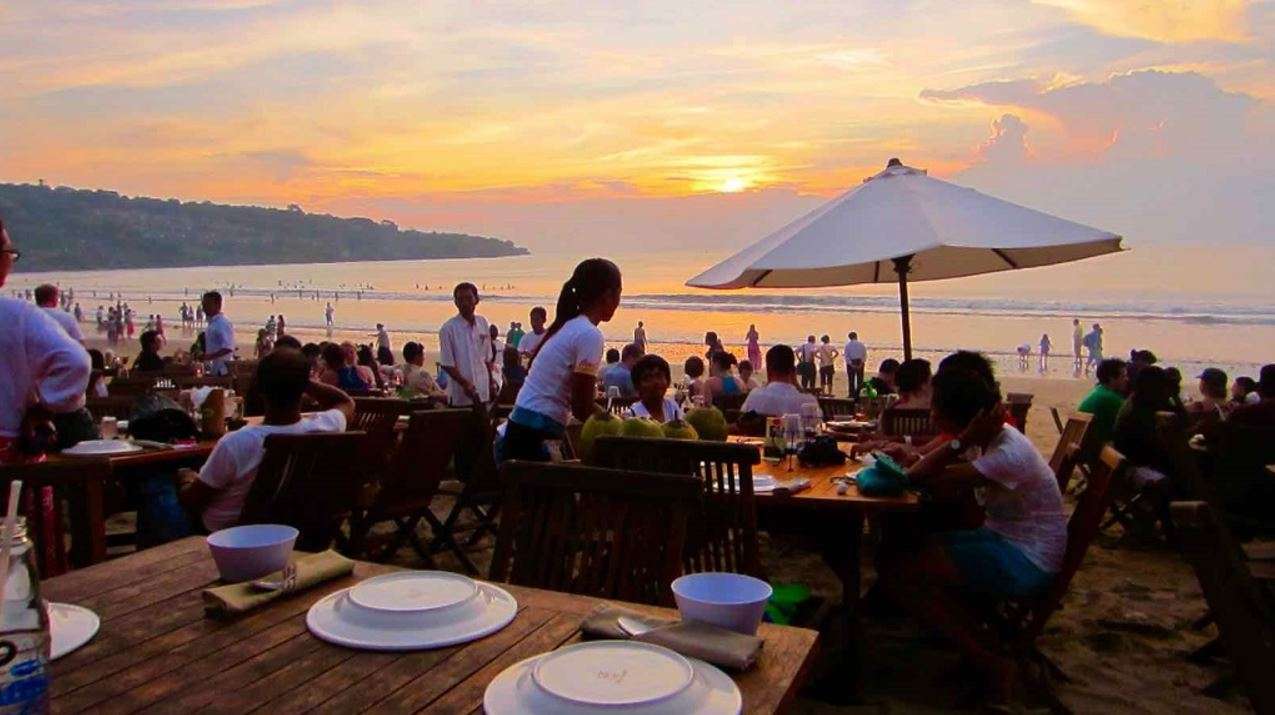 Fresh Seafood With Sand Beneath Your Feet - Menega Cafe