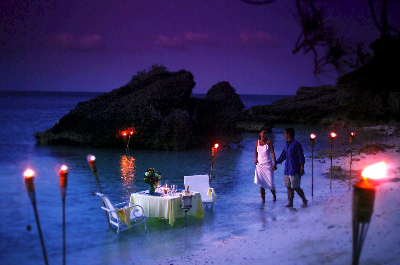 Most Romantic Beach Dinner - The Samaya Bali