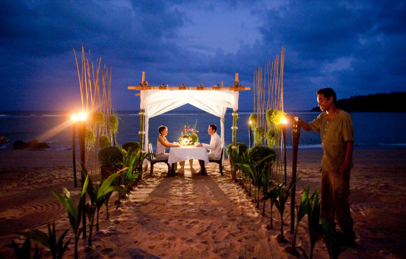 Dinner With Majestic Beach Sunset - Hilton Bali Resort